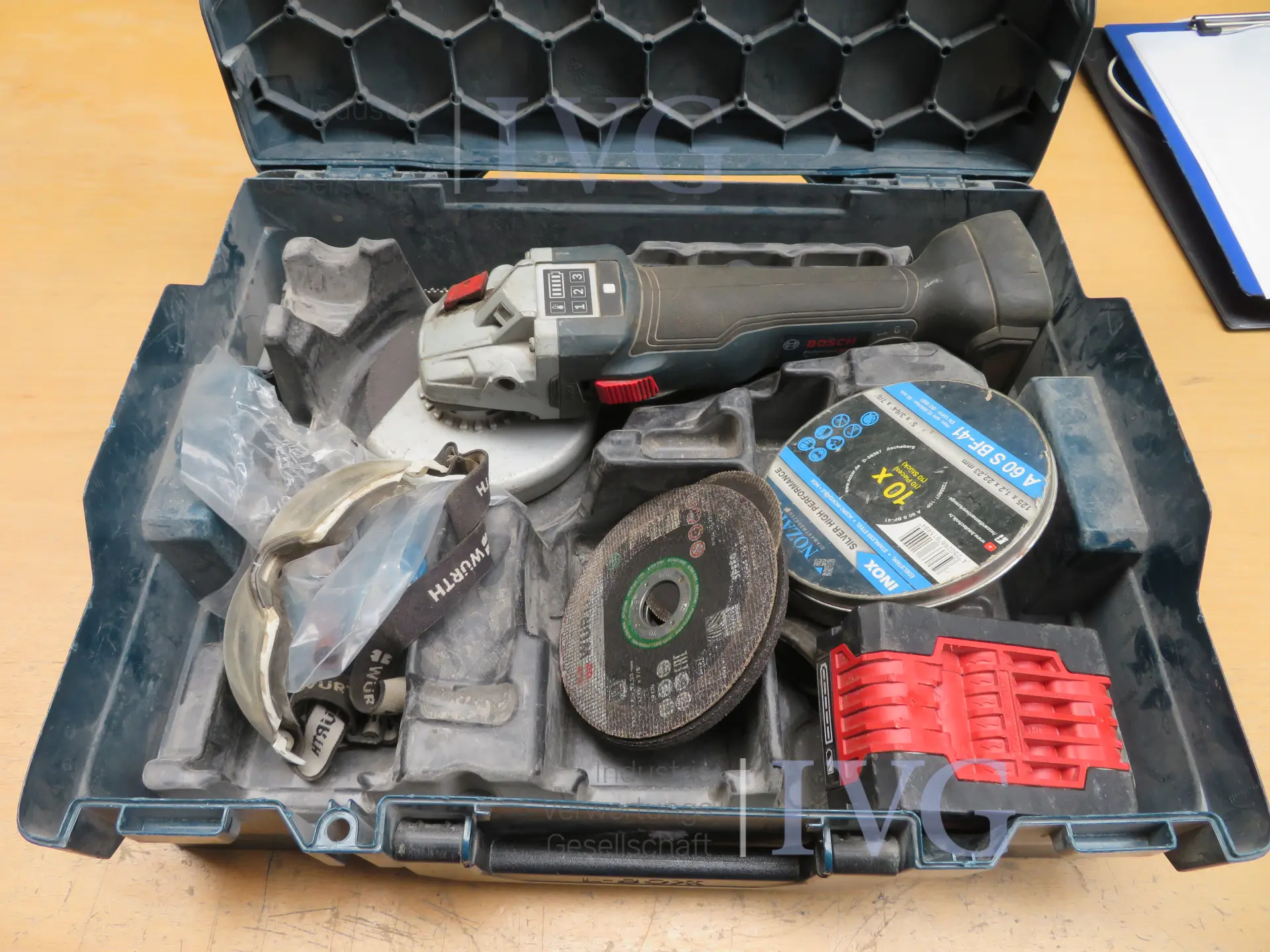 Akku-Winkelschleifer BOSCH GWS18V-10 SC Professional
